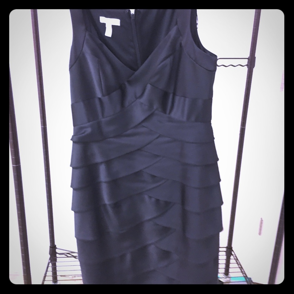 Black cocktail dress